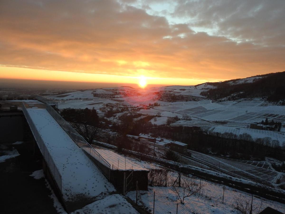 Domaine Des Gardette Hotel Vaux-en-Beaujolais ภายนอก รูปภาพ